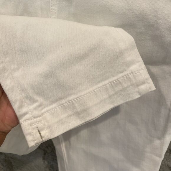 Pilcro and the Letterpress Anthropologie High Rise Denim Legging White Women 31 - Picture 5 of 6